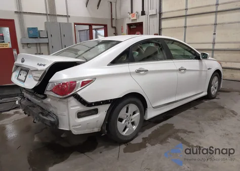 2012 Hyundai Sonata Hybrid from USA, damaged, VIN KMHEC4A46CA040485